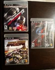 SONY PS3 Racing Game Bundle - Motor StormI Gran Turismo 5 I Need for Speed