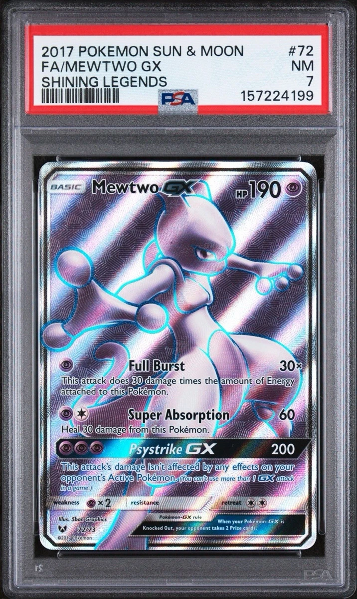 Mewtwo Pokémon TCG Professional Sports Authenticator (PSA) Shining