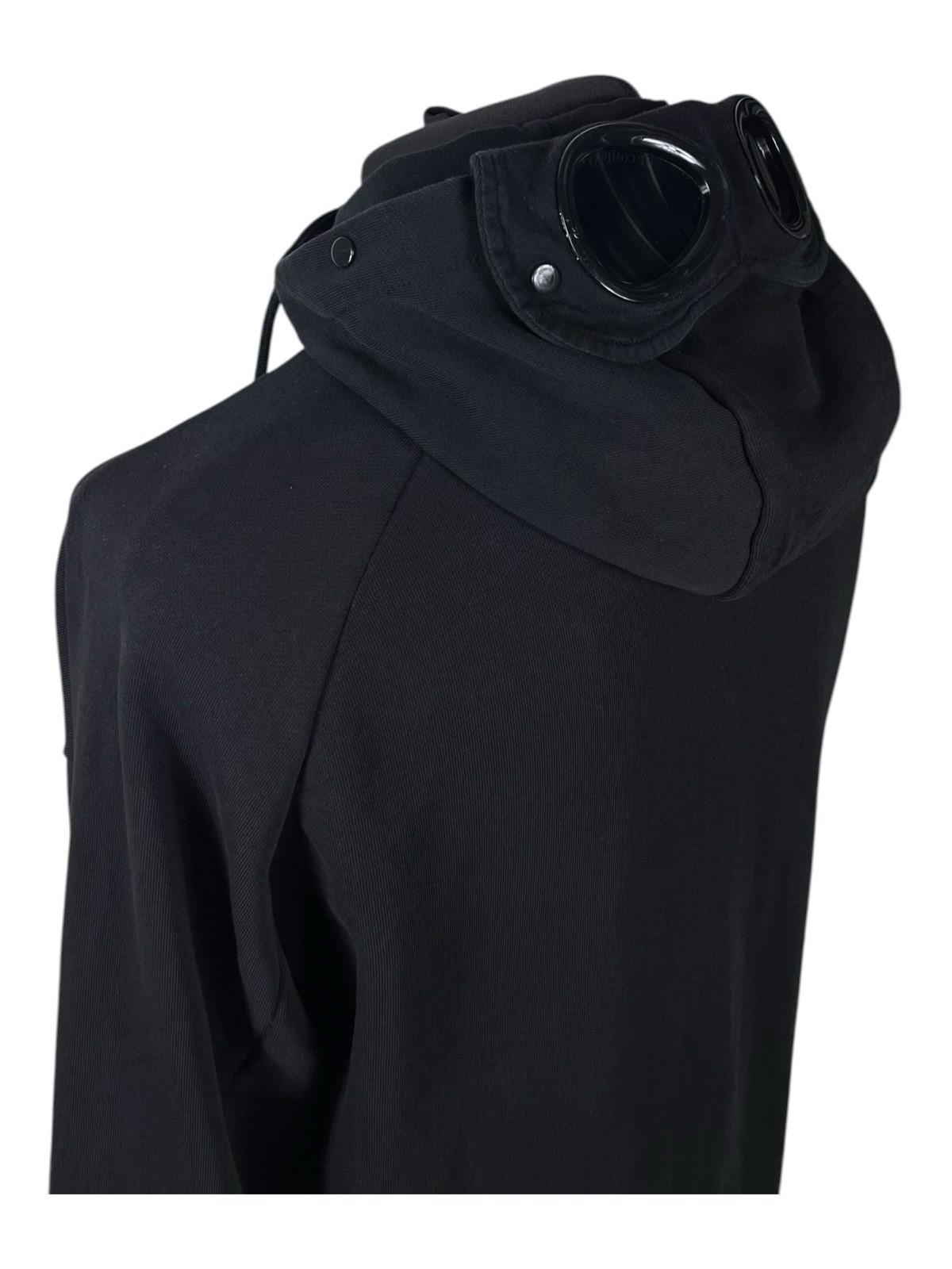 C.P. Company Goggle Hoodie XXL Black Authentic Jacket 2XL Preloved Luxury VIP image 9