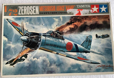   Tamiya FA 101 1/72 Mitsubishi A6M3 ''Hamp'' Zerosen - versiegelt(GY160-12K2/2/2)