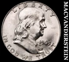 1963-D Franklin Half Dollar-Choice Gem BU Splotchy No Reserve #G8618