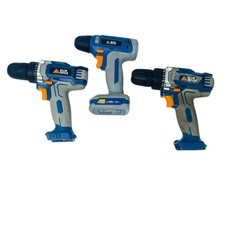 Blue Ridge 20V Drill BR2800U BR2800U.2 and 12V Drill BR2101U 3 Tool Lot