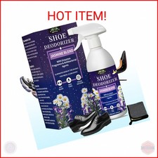 Shoe Deodorizer Spray   17.6 Floz Powerful Odor Elimination For Shoe, Sneaker, B