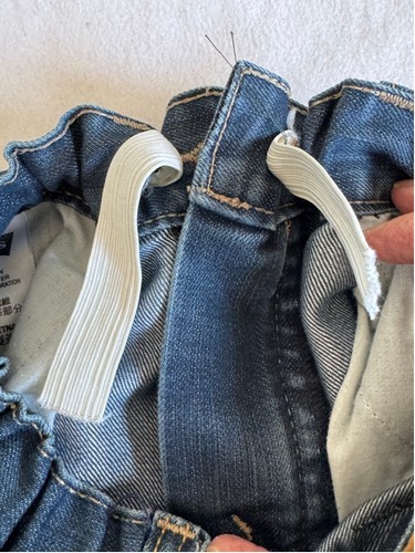 Jeans azules de corte regular Levi's 505 para niños talla 14 - Imagen 6 de 8