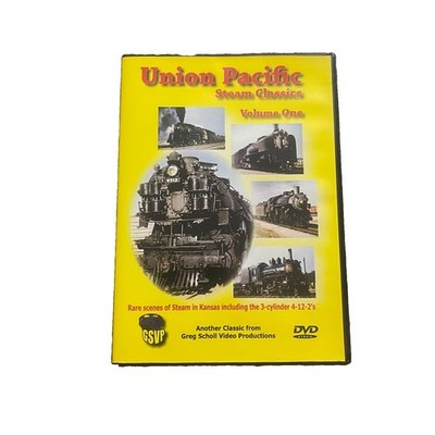 Union Pacific Steam Classics Volume One 1 Train DVD Greg Scholl Productions
