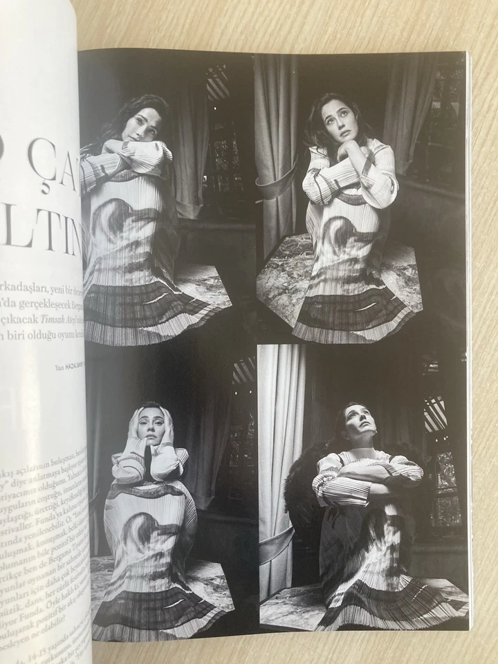 vogue Turkey June 2022 / Britt Oosten - Furkan Andıç - Hande Erçel / Fast Mail Foto 4 de 4