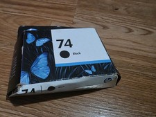 Genuine HP 74 Black Ink Cartridge CB335WN New Sealed Box EXPIRED 2014