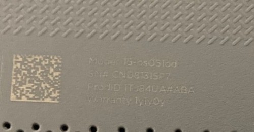 HP 15-BS051OD Laptop Intel I3-7100u 4GB Ram 500GB HDD getestet auf POST ohne OS - Bild 8 von 8