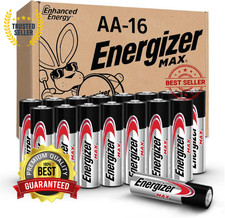 Energizer MAX AA Batteries 16 Pack , Double A Alkaline Batteries