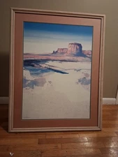 Harold E. Larsen Painting Watercolor(original) American, born 1935 SOUTHWESTERN 