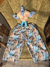 Handmade Princess Jazmin Kids Trousers With A 1993 Genie Doll