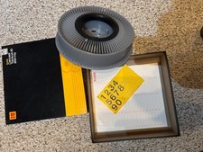 Vintage Kodak Carousel Transvue 80 Slide Tray Charger