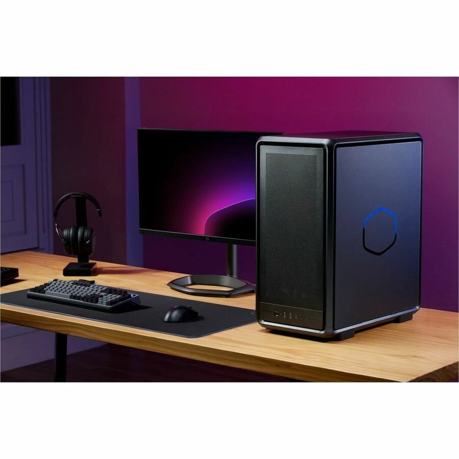 Cooler Master MF500MKHNNS00 Open-Air ATX Mid-Tower Case with Dual 200mm Fans - Image 2 of 2