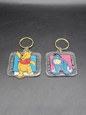 Vintage Disney Store Winnie The Pooh And Eeyore Keychain