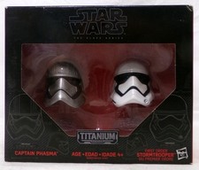 Hasbro Star Wars Titan Serie #02 Captain Phasma & Stormtrooper Helme Neu