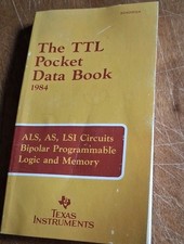 VINTAGE 1984 POCKET DATA BOOK/ ALS,AS,LSI CUR...