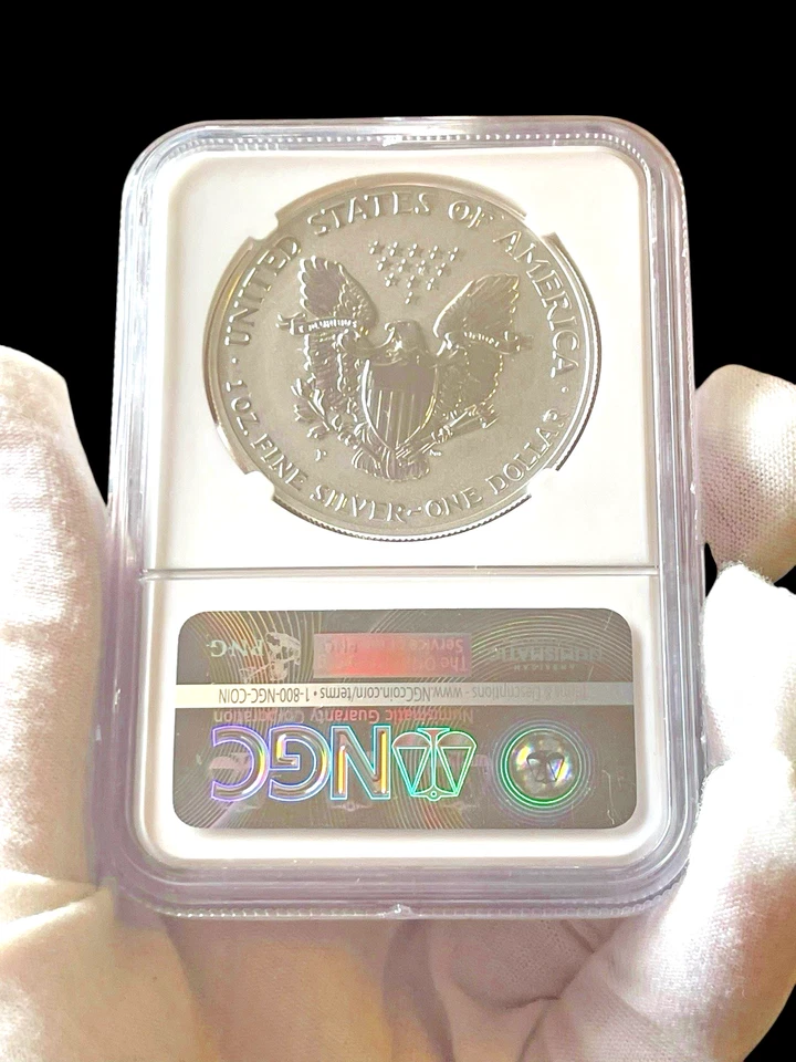 2006 P Reverse PF s$1 Eagle 20th Anniversary PF69 - NCG - Image 2 of 3