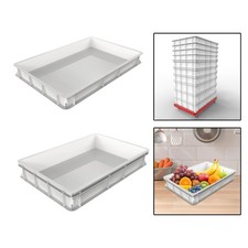 Pizza Dough Proofing Box Dough Storage Container for Home Commercial Bakery