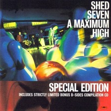 Shed Seven - A Maximum High - Shed Seven CD EUVG The Cheap Fast Free Post