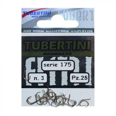 Tubertini Series 175 Barbless Carp Match Spade End Fishing Hooks All Sizes