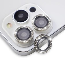 Camera Lens Protector for iPhone 16 Pro/Pro Max - Bling Glitter Diamond Cover