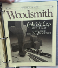 WOODSMITH Notes From The Shop Issues 36-38, 40-44 a nd 46-47 1978-1988