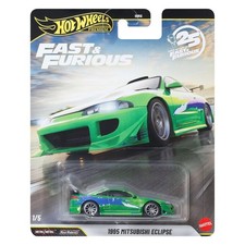 FAST FURIOUS Modèle Voiture MITSUBISHI ECLIPSE Hot Wheels JHW68 1:64 8cm