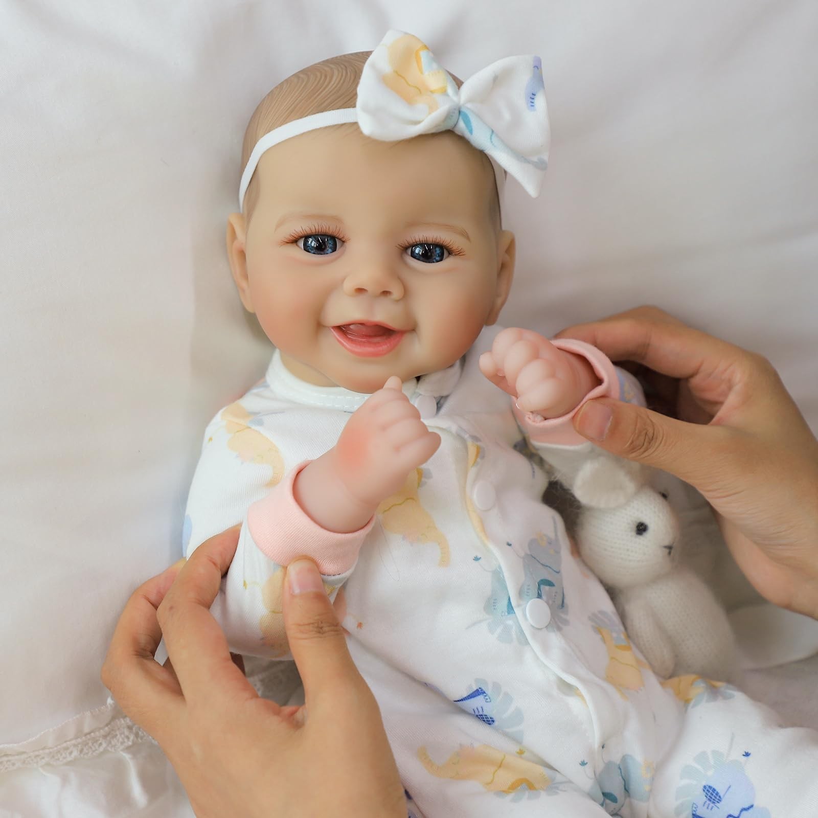 18-Inch Realistic Soft Body Baby Doll with Accessories for Kids 3+ Gifts