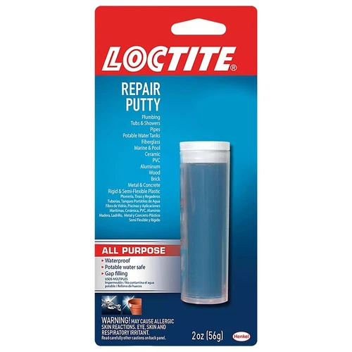 Loctite 1999131 Loctite Multi Purpose Repair Putty, 2 Ounces, White