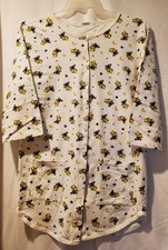 Looney Toons Tweety Bird Women's VTG White Night Gown Sz Large