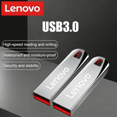 Lenovo 125MB Usb 3.0 Flash Driver High Speed Metal Pendrive Portable