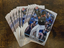 2023 Bowman Baseball 15 CARD LOT - BP-6 Wilber Sanchez - Chicago White Sox 1st