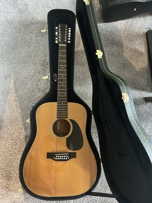 Takamine 12-String Dreadnought Acoustic Guitar Natural w/ Hard Case