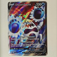 Pokémon TCG Crabominable V Fusion Strike 248/264 Full Art NM.