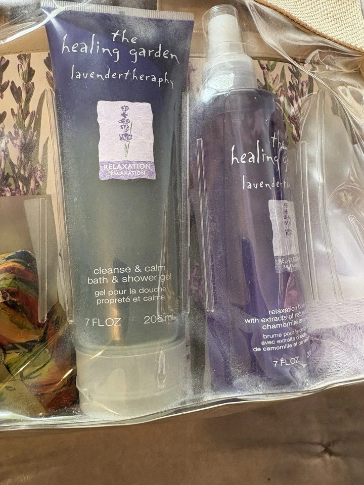 The Healing Garden Lavender Theraphy Mist, Lotion, Bath & Shower Gel, Salts SET - Image 2 of 4