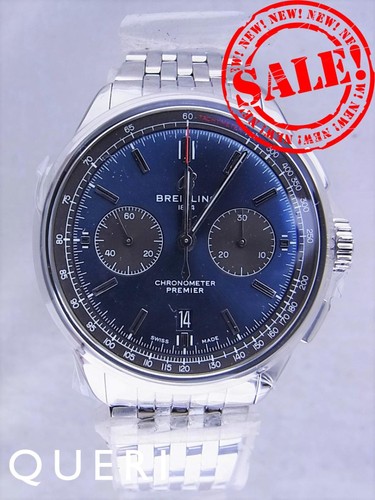 BREITLING Premier Chronograph Blue Dial A007C-1NP TO254719