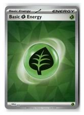 Basic Grass Energy 009 Scarlet & Violet Energies Pokemon Reverse Holo Near Mint