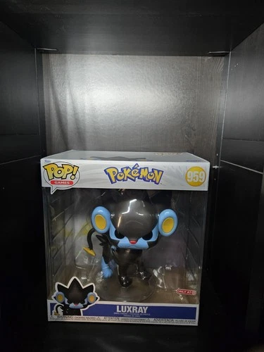 Funko Pop! GAMES Vinyl Jumbo 10 in: Pokémon Luxray Target (Exclusive) #959 New