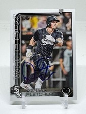 2025 Topps Dominic Fletcher #496 MLB SIGNED Baseball Card 
