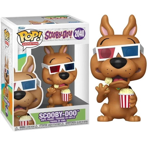 Funko Pop! Animation: Scooby Doo with 3D Glasses - Vinyl Figure #2040 #83580
