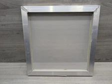 16.5"x16.5" Silk Screen Frame & Blank Screen