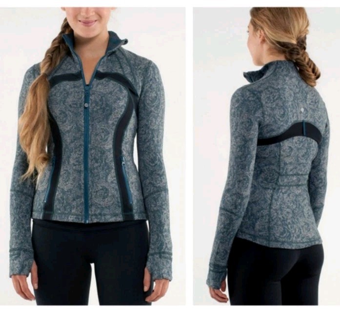 Lululemon Define Jacket BrushedRose Herringbone A… - image 2