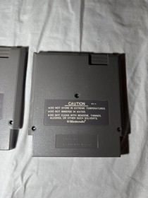 Lotto giochi Double Dragon 1 e 2 - Nintendo NES - solo carrelli TESTATI!