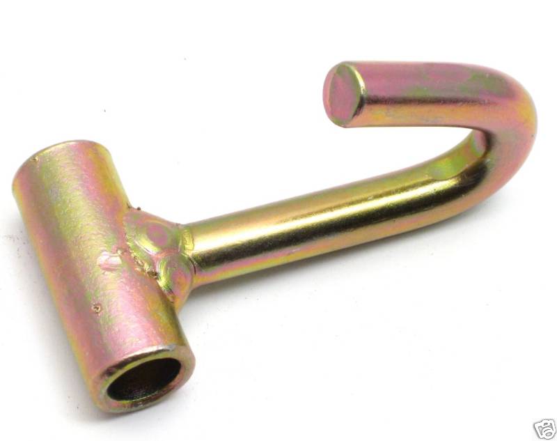 4x J Finger Hook For 2 Ratchet Strap Tie Down Race Car Hauler Trailer Wreck - Foto 10