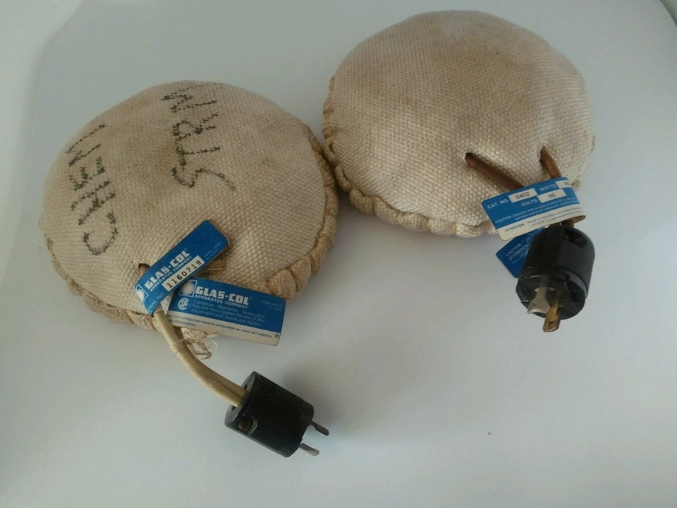 Lote de 2 mantos calefactores Glas-Col 0402 Foto 3 de 4