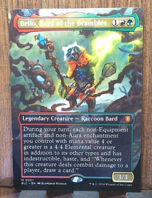 MTG - Bello, Bard of the Brambles Extended Art x1 - NM
