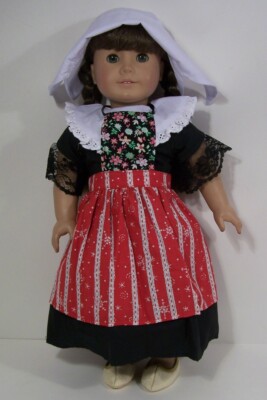 Holland Middelburg Dutch Doll Clothes Costume For 18  American Girl (Debs)