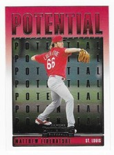 2020 Panini Contenders Potential Matthew Liberatore St. Louis Cardinals #P-10