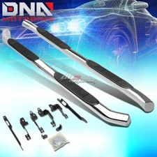 FOR 11-19 FORD EXPLORER SUV CHROME POLISHED STAINLESS 3" SIDE STEP NERF BAR KIT
