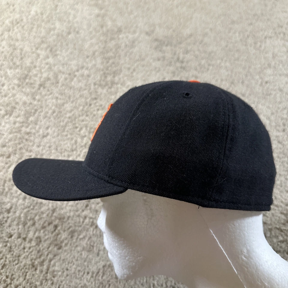 Gorra de béisbol vintage Sf Giants para hombre 7 1/8 negra New Era 5950 mlb años 90 Y2k EE. UU. Foto 2 de 4